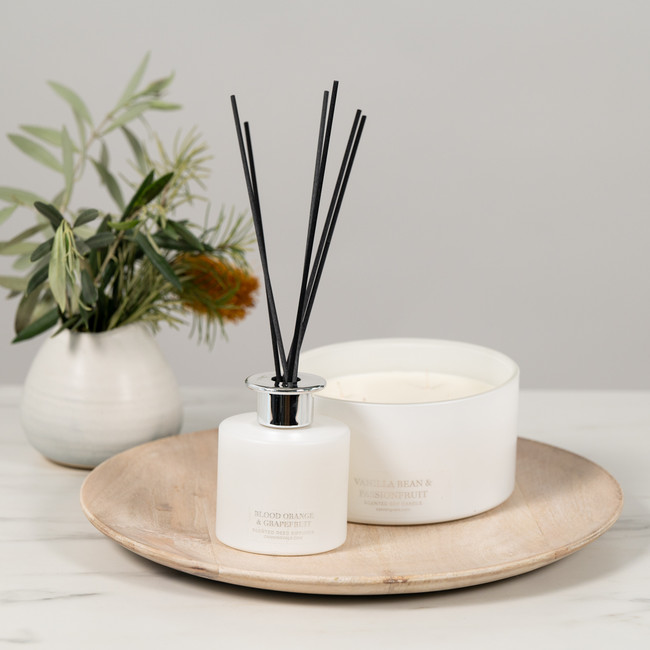 Extra Large 4 Wick Soy Wax Candle - Blood Orange & Grapefruit Extra Large 4 Wick Soy Wax Candle - Blood Orange & Grapefruit