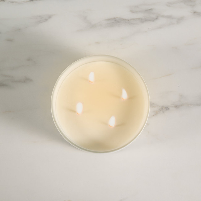 Extra Large 4 Wick Soy Wax Candle - Vanilla Bean & Passionfruit