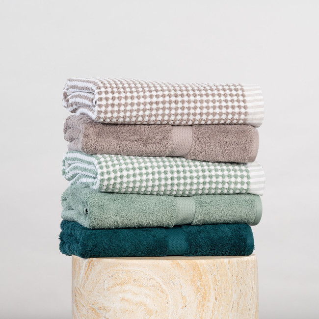 Royal Splendour Moda Bath Towel - Storm