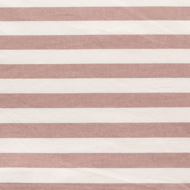 Modella Stripe Quilt Cover Set - Mocha/Oatmeal (Free Pillowcases)