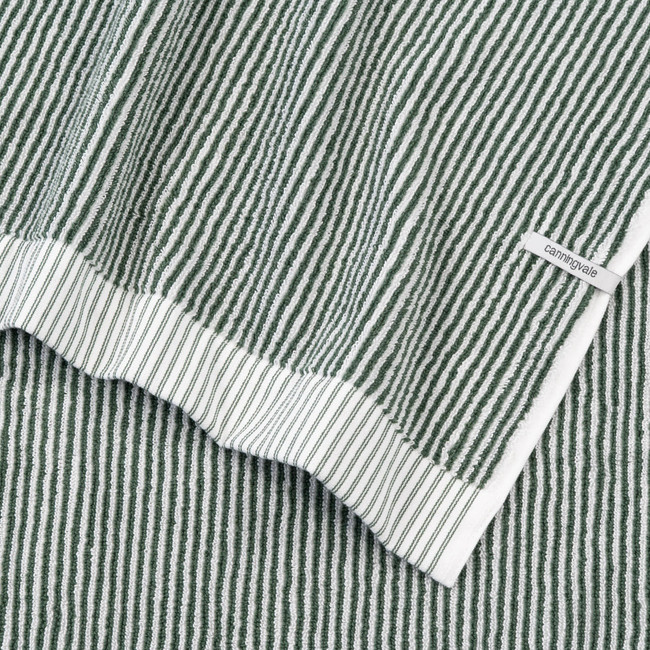 Moda Stripe Extra Large Hand Towel - Evergreen