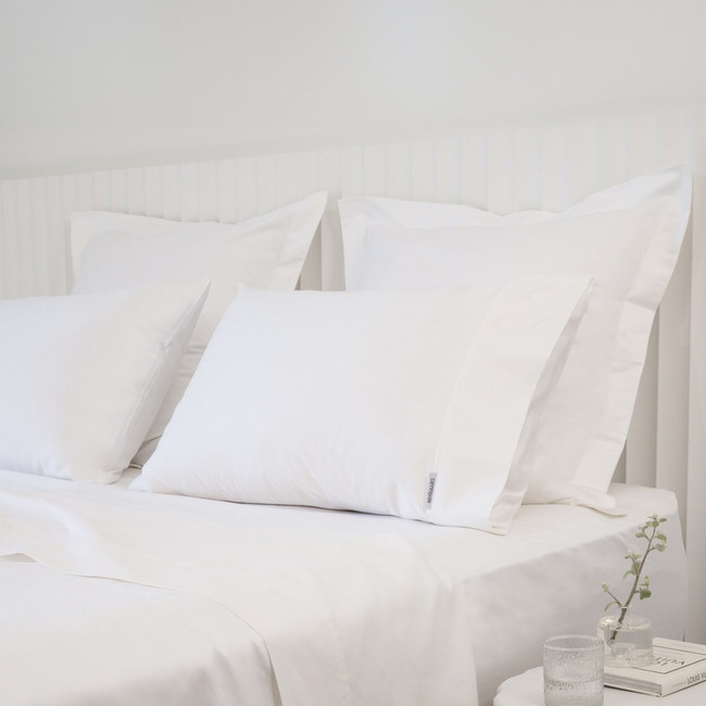 1000 Thread Count 100% Cotton European Pillowcase Twin Pack - Mille 1000 Thread Count 100% Cotton European Pillowcase Twin Pack - Mille