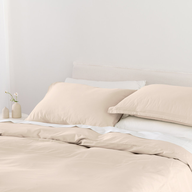 Bamboo Cotton Quilt Cover Set - Alessia (Free Pillowcases) Bamboo Cotton Quilt Cover Set - Alessia (Free Pillowcases)