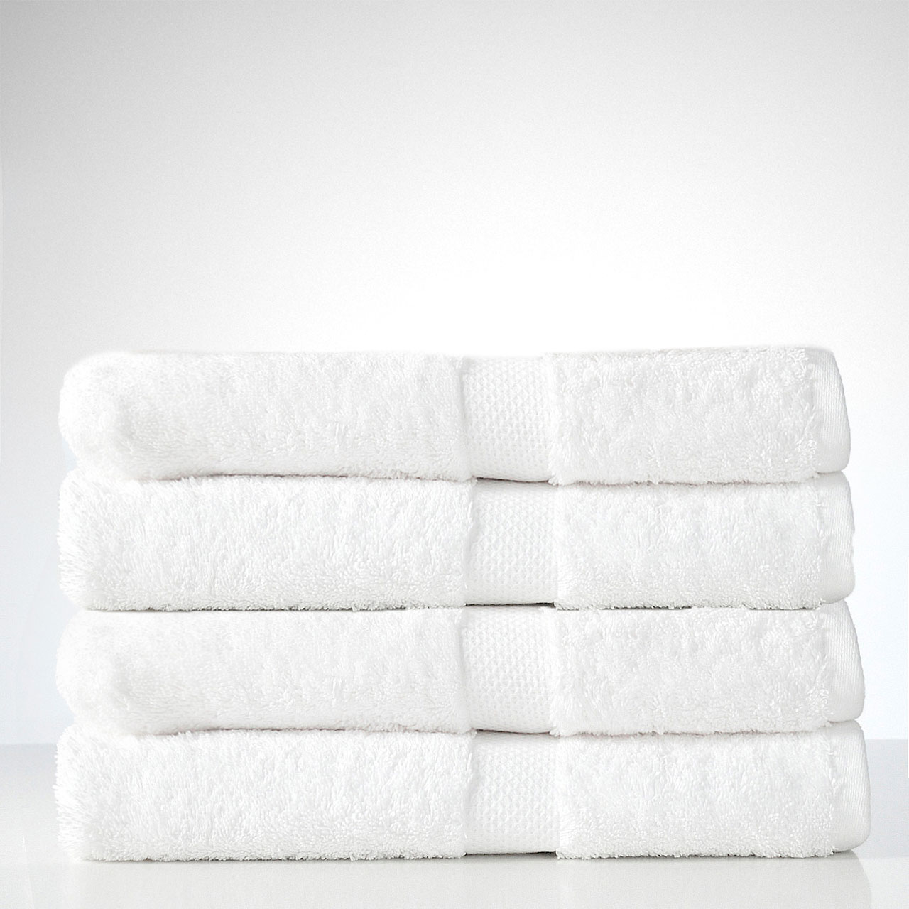 Royal Splendour Bath Towel - White
