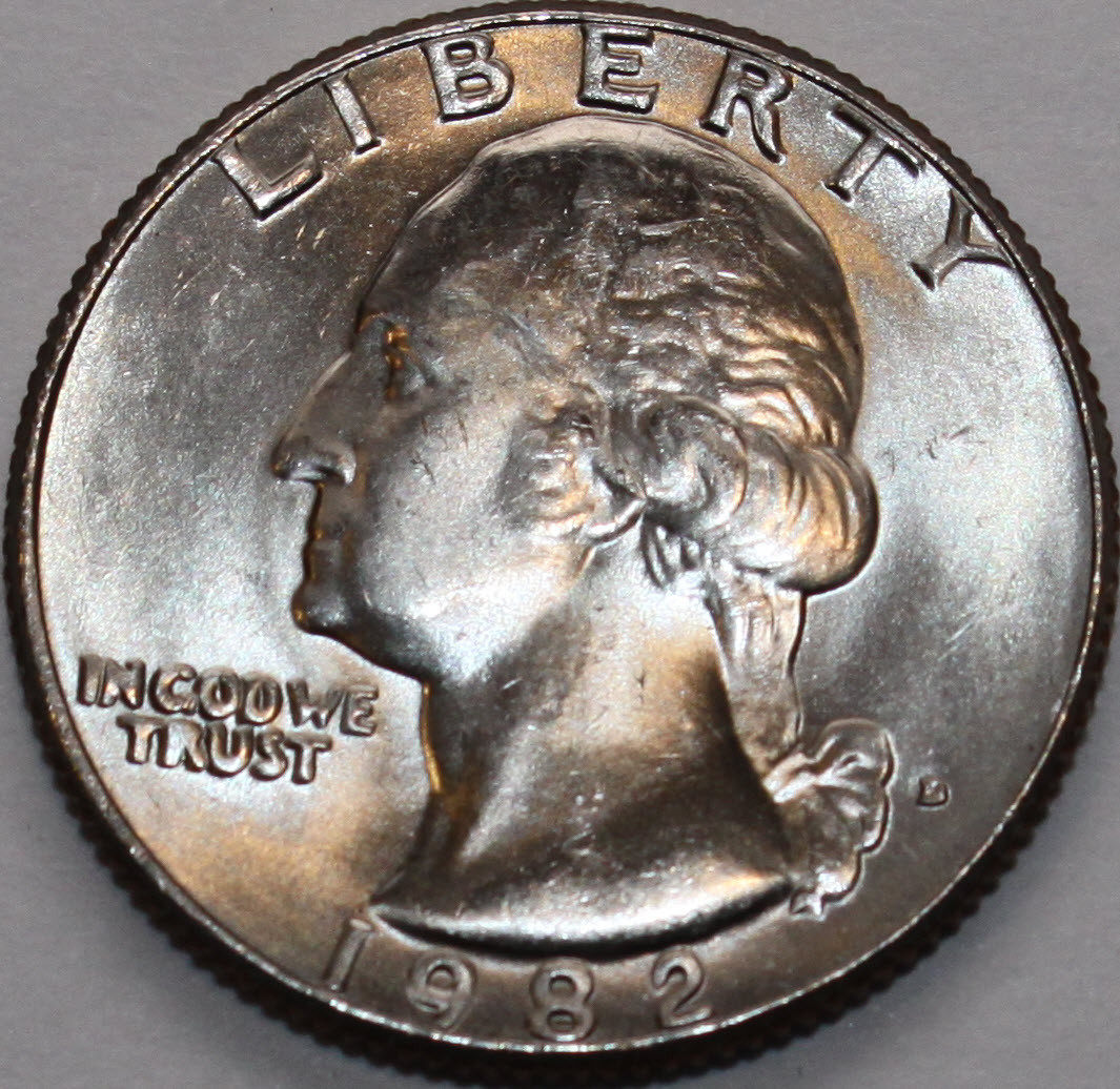 1982-D Washington Quarter Uncirculated Choice [SN02] - Quality