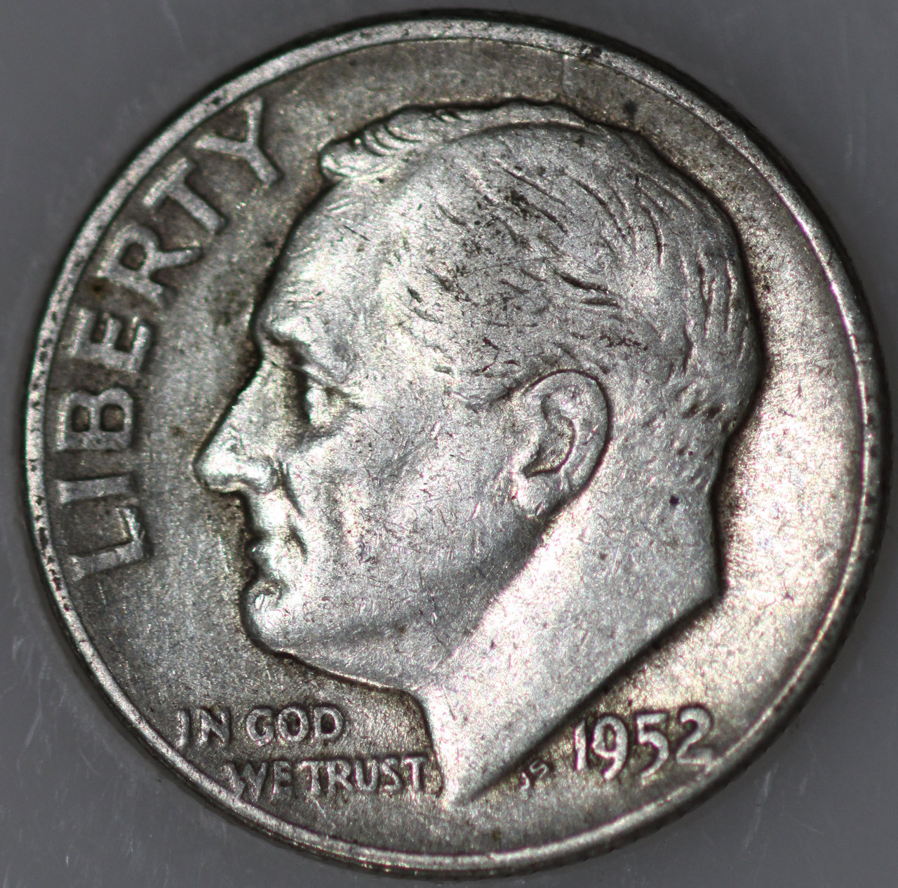 1952 silver dime value