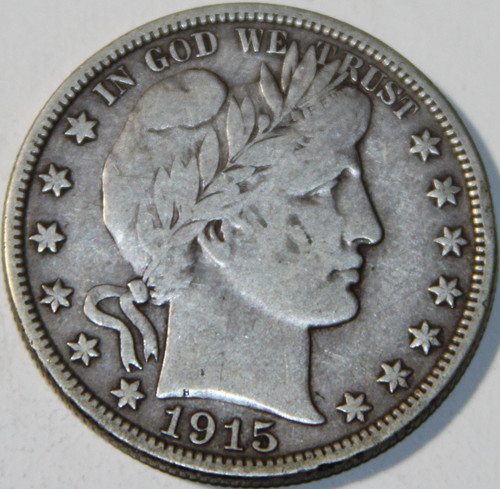 1915-D Barber Half Dollar [SN02]