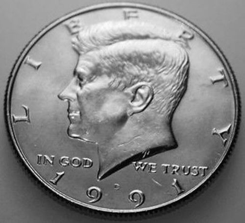 1991-D Kennedy Half Dollar Uncirculated BU