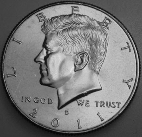 2011-D Kennedy Half Dollar Uncirculated BU Nice No Problem Coin
