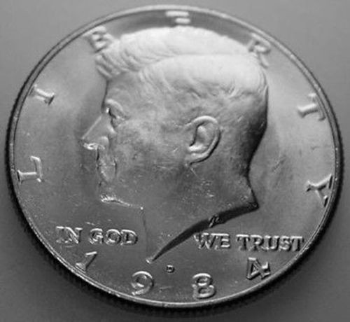 1984-D Kennedy Half Dollar Uncirculated BU Nice No Problem Coin