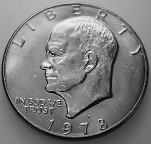 1978-D Eisenhower Dollar Uncirculated BU Nice No Problem Coin