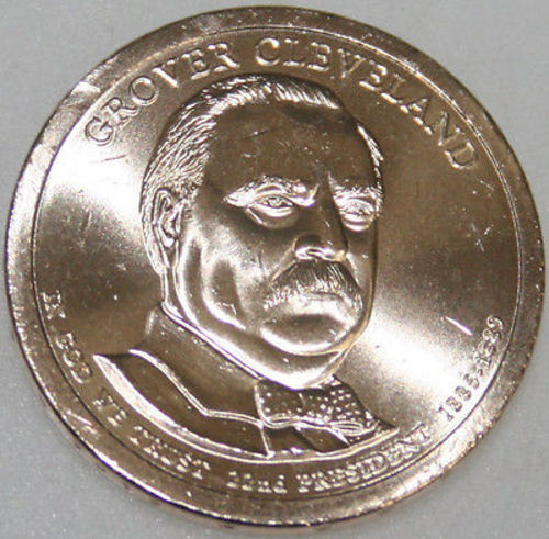 2012-P Presidential Dollar Uncirculated BU Grover Cleveland GC 22 Golden