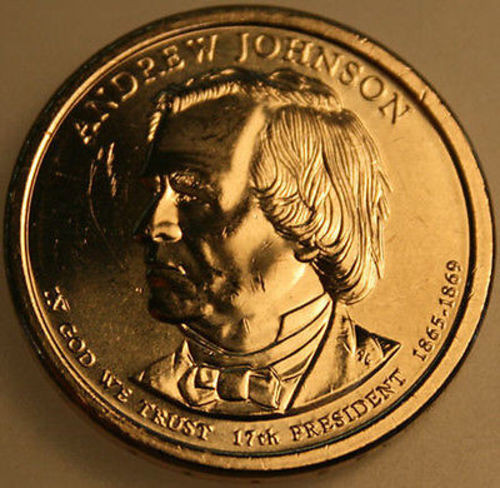 2011-S Presidential Dollar Proof Andrew Johnson AJ Golden