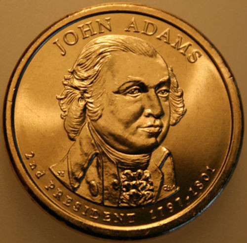 2007-D Presidential Dollar Uncirc BU John Adams JA Golden Nice No Problem Coin