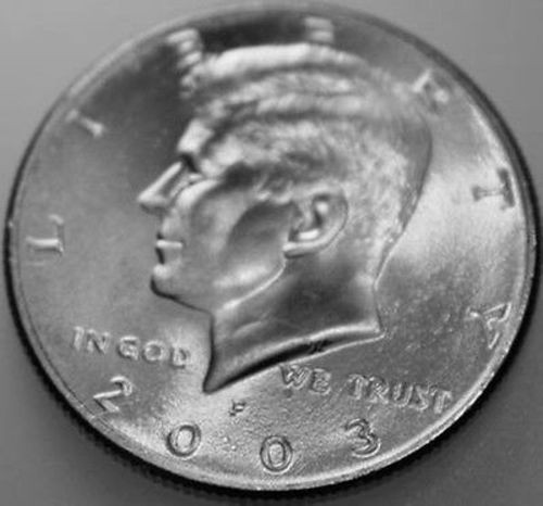 2003-P Kennedy Half Dollar Uncirculated BU Nice No Problem Coin