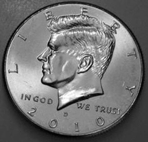 2010-D Kennedy Half Dollar Uncirculated BU Nice No Problem Coin