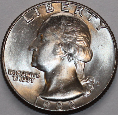 1982-D Washington Quarter Uncirculated Choice [SN02]