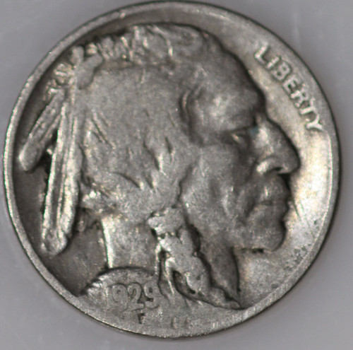 1929-P Buffalo Nickel, popular collector coin. You receive the coin shown [SN02]