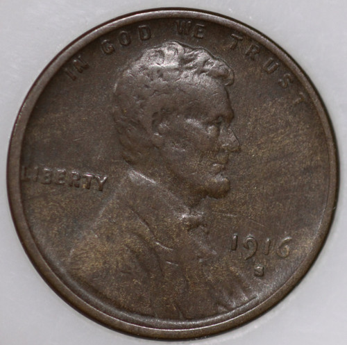 1916-S Wheat Cent, Popular Collector Coin As Shown [SN04]
