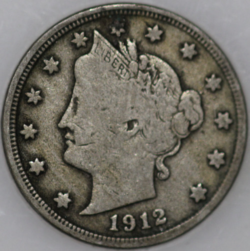 1912-D Liberty Nickel, 100+ Years Old As Shown [SN03]