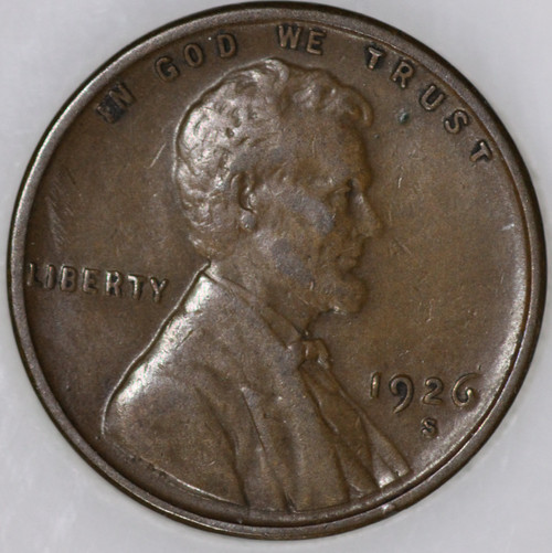 1926-S Wheat Cent, Popular Collector Coin As Shown [SN03]