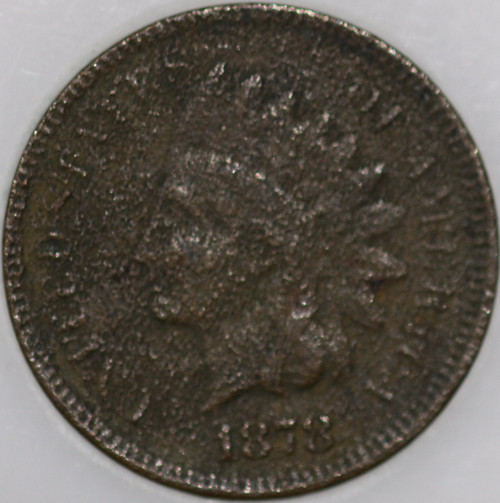 1878-P Indian Cent Popular Collector Coin Over 100 years old As Shown [SN01]