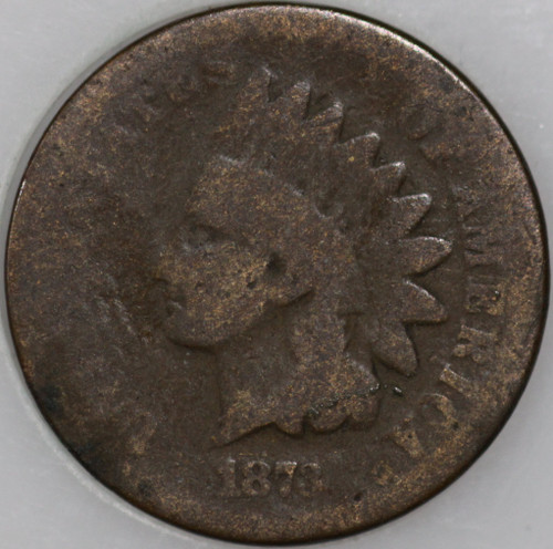 1873-P Indian Cent Popular Collector Coin Over 100 years old As Shown [SN01]