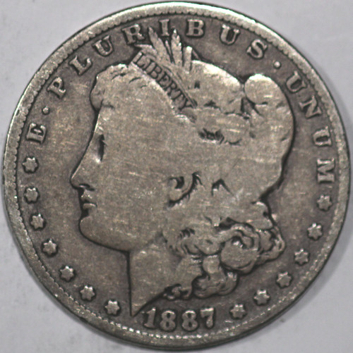 1887-O Morgan Dollar 90% Silver, Nice Piece of History As Shown [SN01]