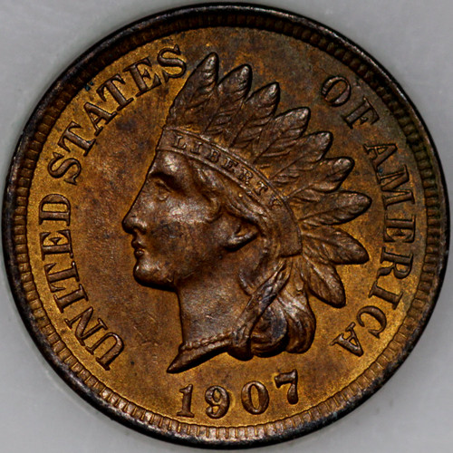 1907-P Indian Cent Over 100 years old As Shown [SN04]