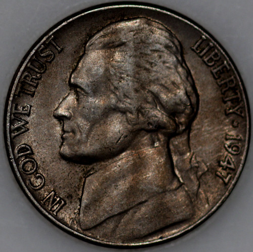1947-D Jefferson Nickel, Popular Modern 5c Coin As Shown [SN01]