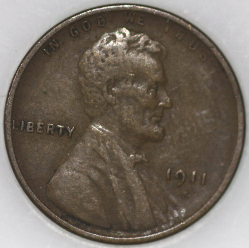 1911-S Wheat Cent, Popular Collector Coin As Shown [SN02]