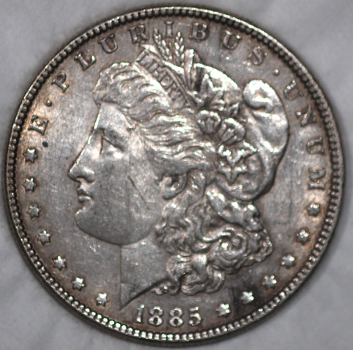 1885-P Morgan Silver Dollar 90% Silver a Nice Piece of History As Shown [SN01]