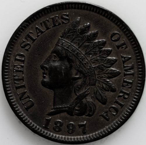 1897-P Indian Cent Over 100 years old As Shown [SN03]