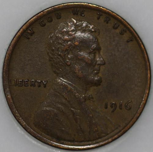 1916-P Wheat Cent, Popular Collector Coin As Shown [SN01]