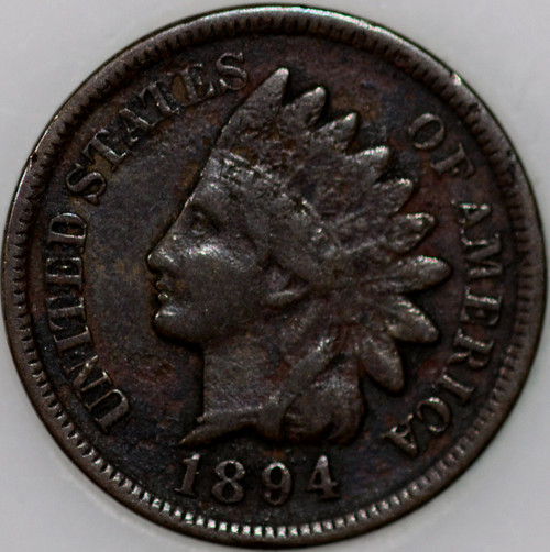 1894-P Indian Cent Over 100 years old As Shown [SN03]