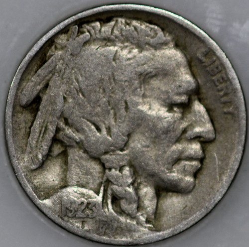 1923-P Buffalo Nickel, Popular Collector Coin As Shown [SN02]