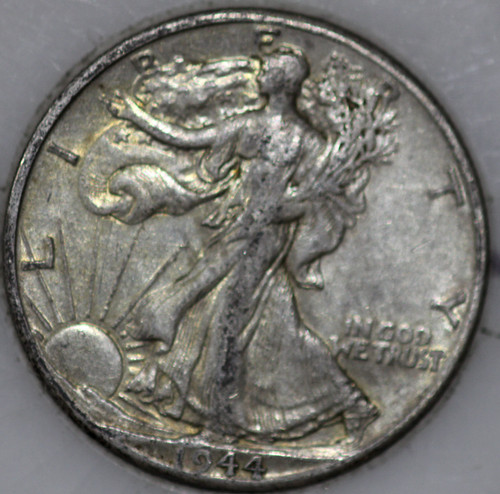 1944-D Walking Liberty Half Dollar 90% Silver As Shown [SN02]