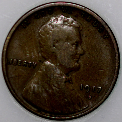1917-S Wheat Cent, Popular Collector Coin As Shown [SN02]