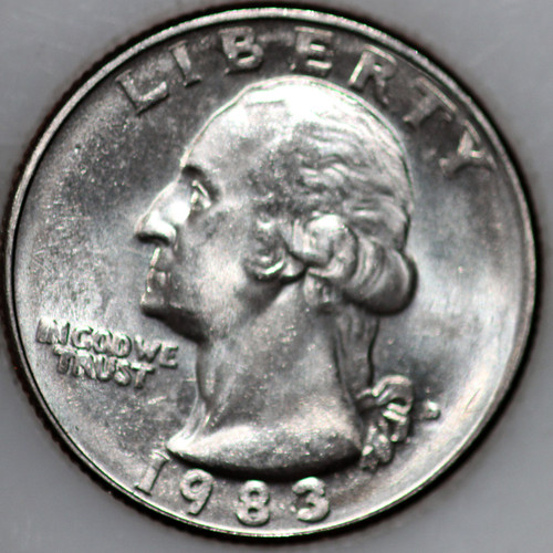 1983-D Washington Quarter Copper Nickel Uncirculated As Shown [SN02]