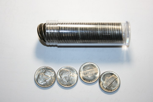 1983-P Roll of 40 Uncirculated Jefferson Nickels, Hard To Find This Nice