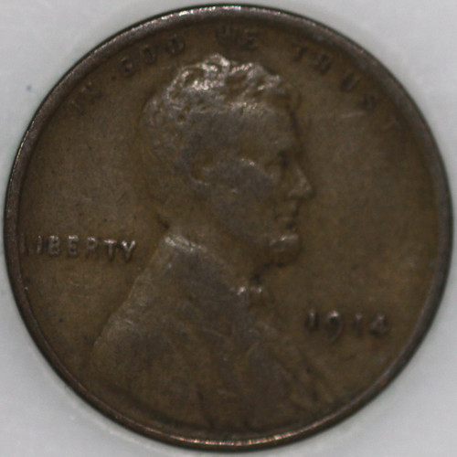 1914-P Wheat Cent, Popular Collector Coin As Shown [SN02]