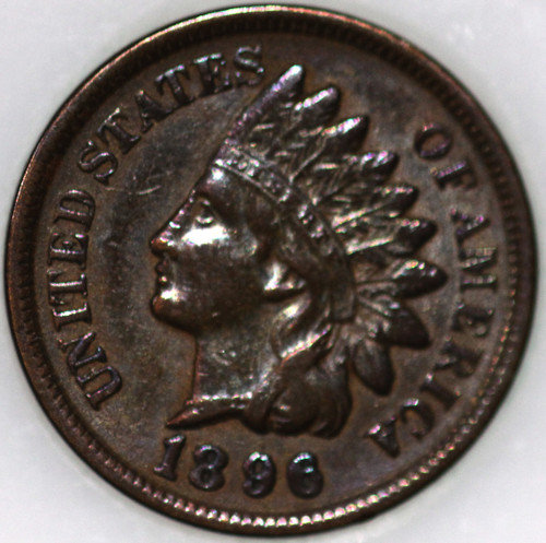 1896-P Indian Cent Over 100 years old As Shown [SN02]