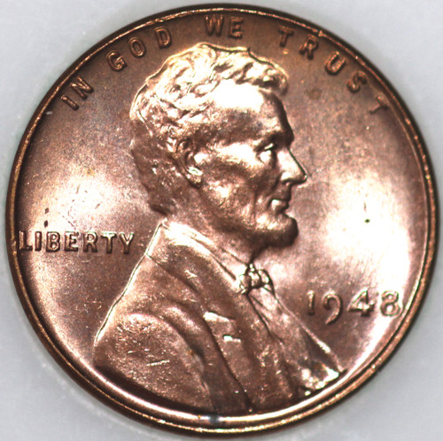 1948-P Wheat Cent Popular Collector Coin Uncirculated As Shown [SN01]