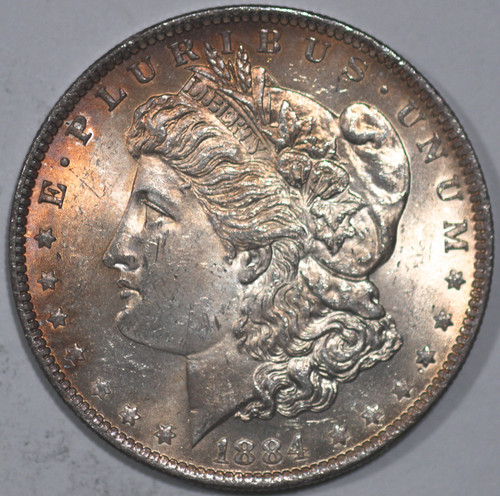 1884-O Morgan Dollar 90% Silver Uncirculated As Shown [SN01]