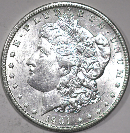 1901-O Morgan Dollar 90% Silver, a Nice Piece of History As Shown [SN01]