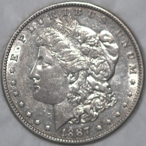1887-O Morgan Silver Dollar 90% Silver a Nice Piece of History As Shown [SN02]