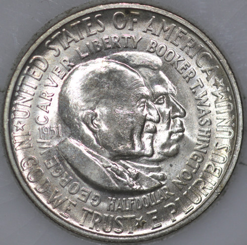 1951-S Commemorative Half Dollar Washington Carver/Washington As Shown [SN01]