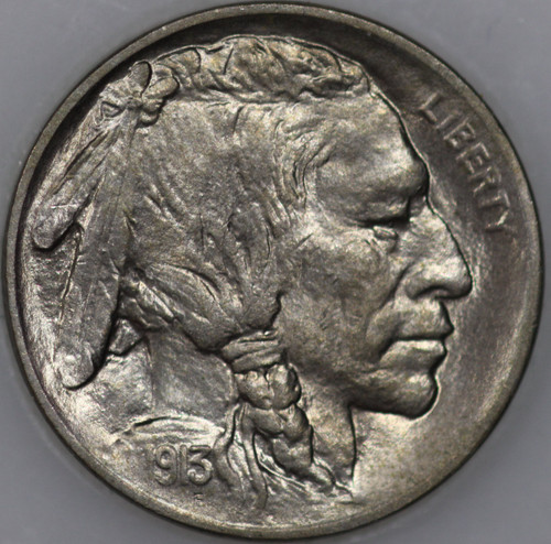 1913-P Buffalo Nickel Variety 1 Popular Collectible Uncirculated As Shown [SN03]