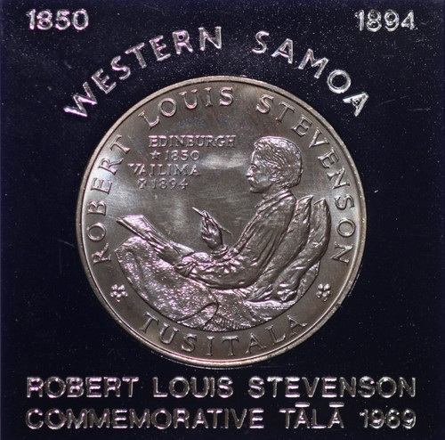 1969 Commemorative Robert Louis Stevenson 1.5" Diameter As Shown
