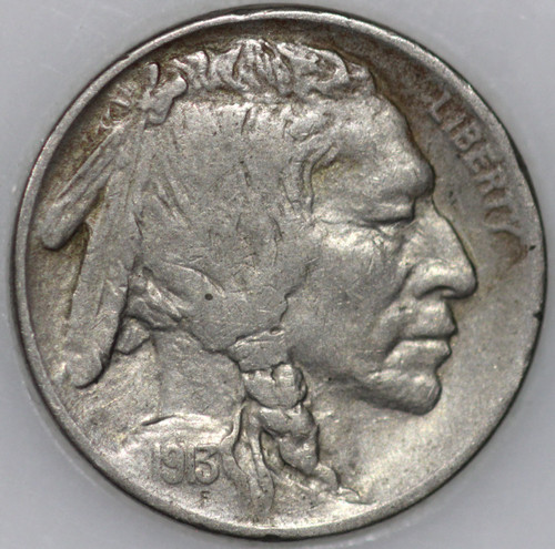 1913-P Buffalo Nickel Variety 2, Popular Collector Coin As Shown [SN02]